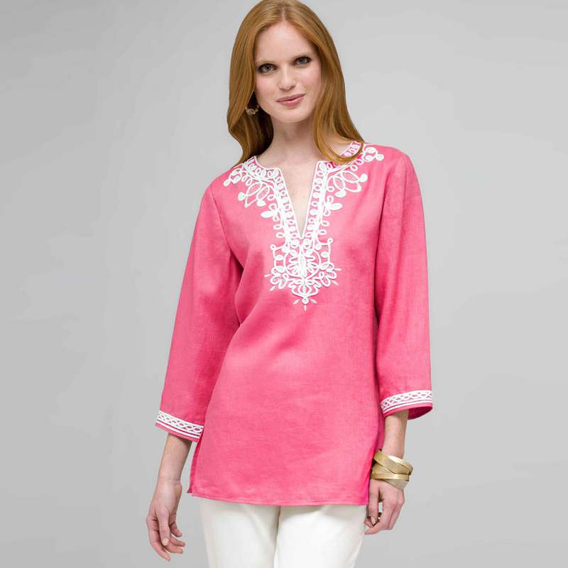 Camicia con manica 3/4, , large